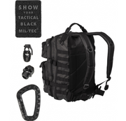 Mil-Tec Tactical Backpack S Black 20L