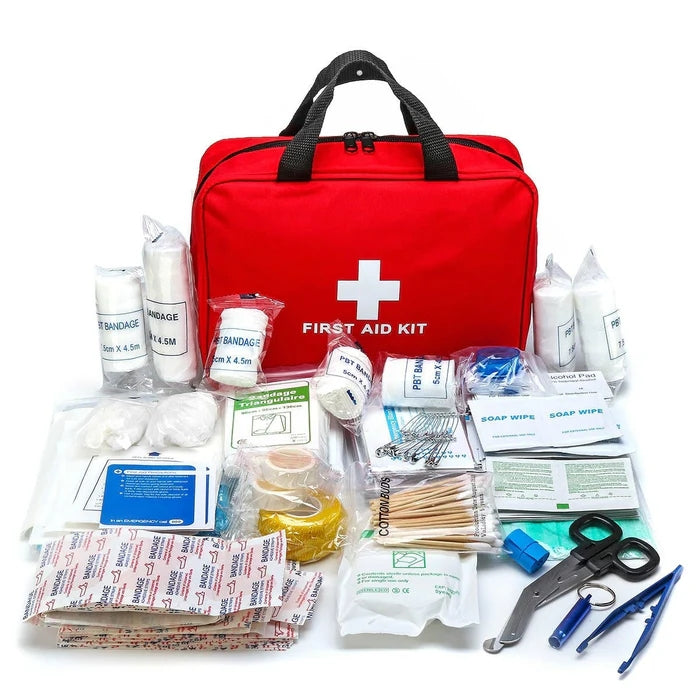 First Aid Kit with Emergency Supplies