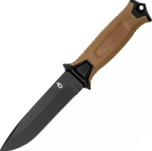 Gerber StrongArm Fixed Blade Knife - Brown