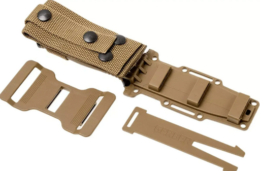 Gerber StrongArm Fixed Blade Knife - Brown