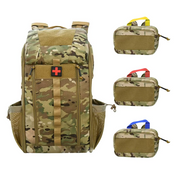 Medical First Aid Backpack - Camouflage