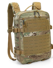 Tactical Nylon Plate Carrier Backpack 1000D - Camouflage