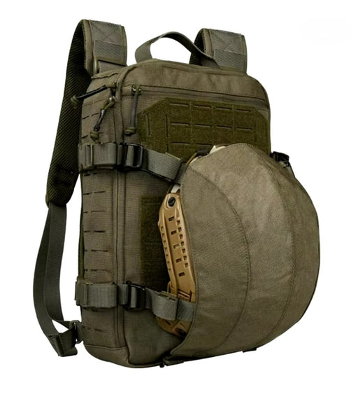 Ranger Green Tactical Nylon Backpack with Molle Compatibility