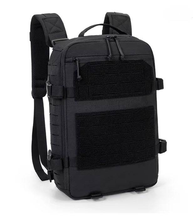 Tactical Nylon Backpack Plate Carrier Bag Molle 1000D Black