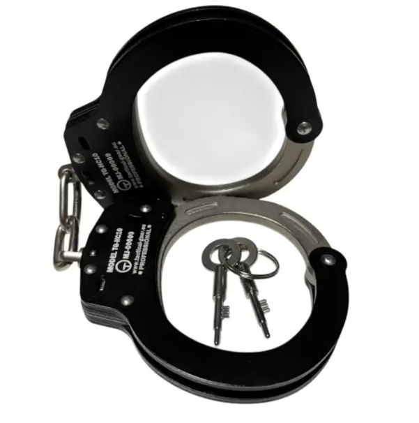Aluminum Handcuffs TG HC10 with Chain