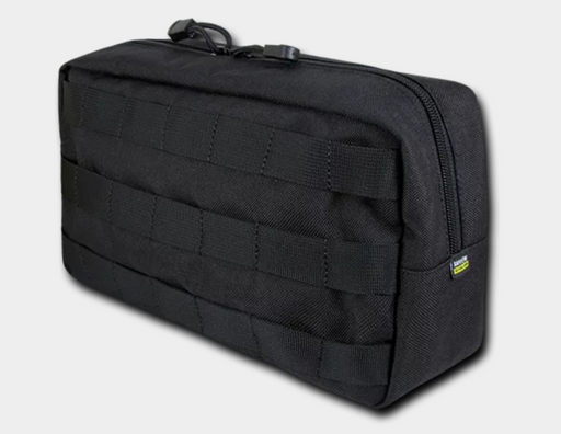 Rapdom 10x6 Horizontal Utility Pouch Black