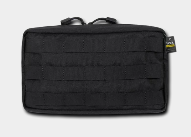 Rapdom 10x6 Horizontal Utility Pouch Black