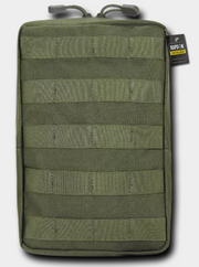 Vertical Utility Pouch 6x10 Olive
