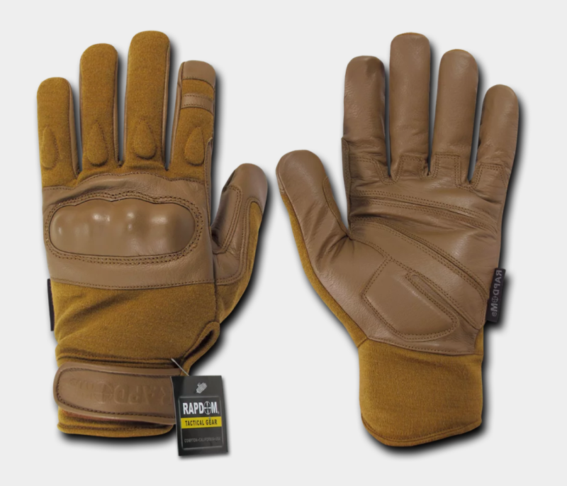 Nomex Knuckle Tactical Gloves Coyote