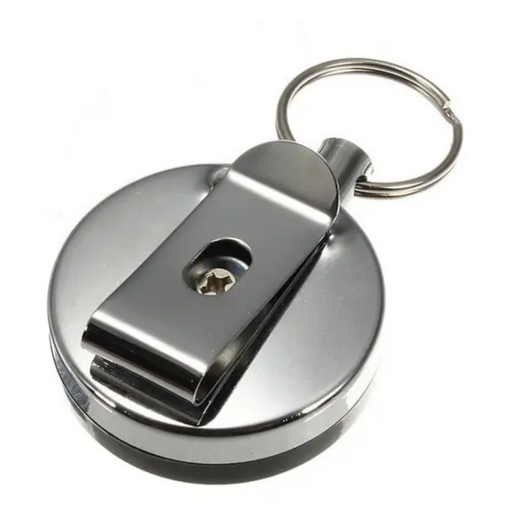 Retractable Keychain with Clip and 65 cm Cable