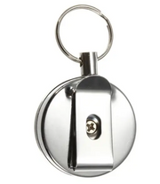 Retractable Keychain with Clip and 65 cm Cable