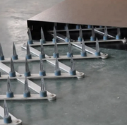 Expandable Road Barricade with Spikes 4m