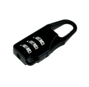 Swiss Aluminum Combination Lock Black