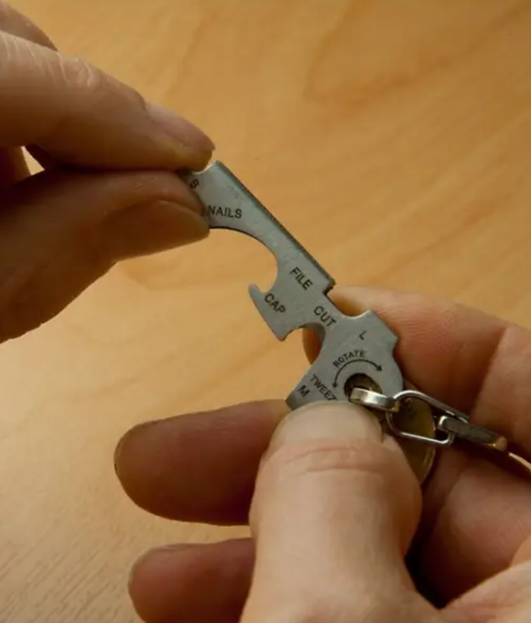 True Utility KeyTool Multifunctional Keychain