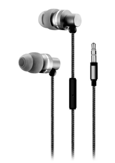 Premium Earbuds Active Audio Earphones with In-Line Microphone